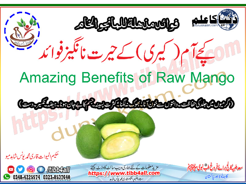 Amazing Benefits of Raw Mango