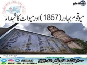میو قوم بہادر(1857) اورمیوات کا شہداء