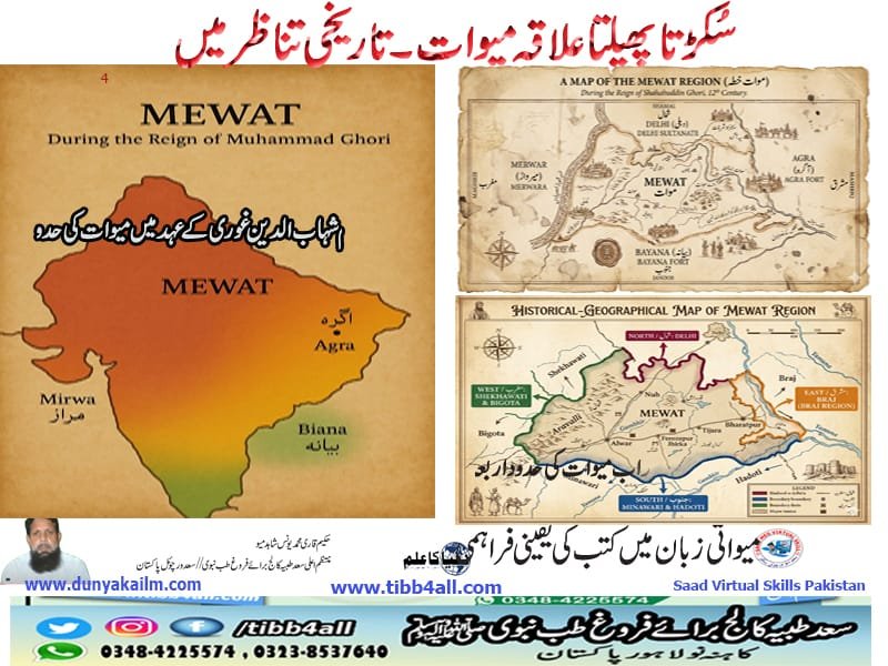 سُکڑتا پھیلتا علاقہ میوات ۔تاریخی تناظر میں