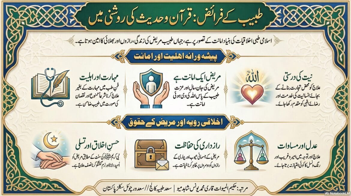 طبیب کے فرائض اور اخلاقیات