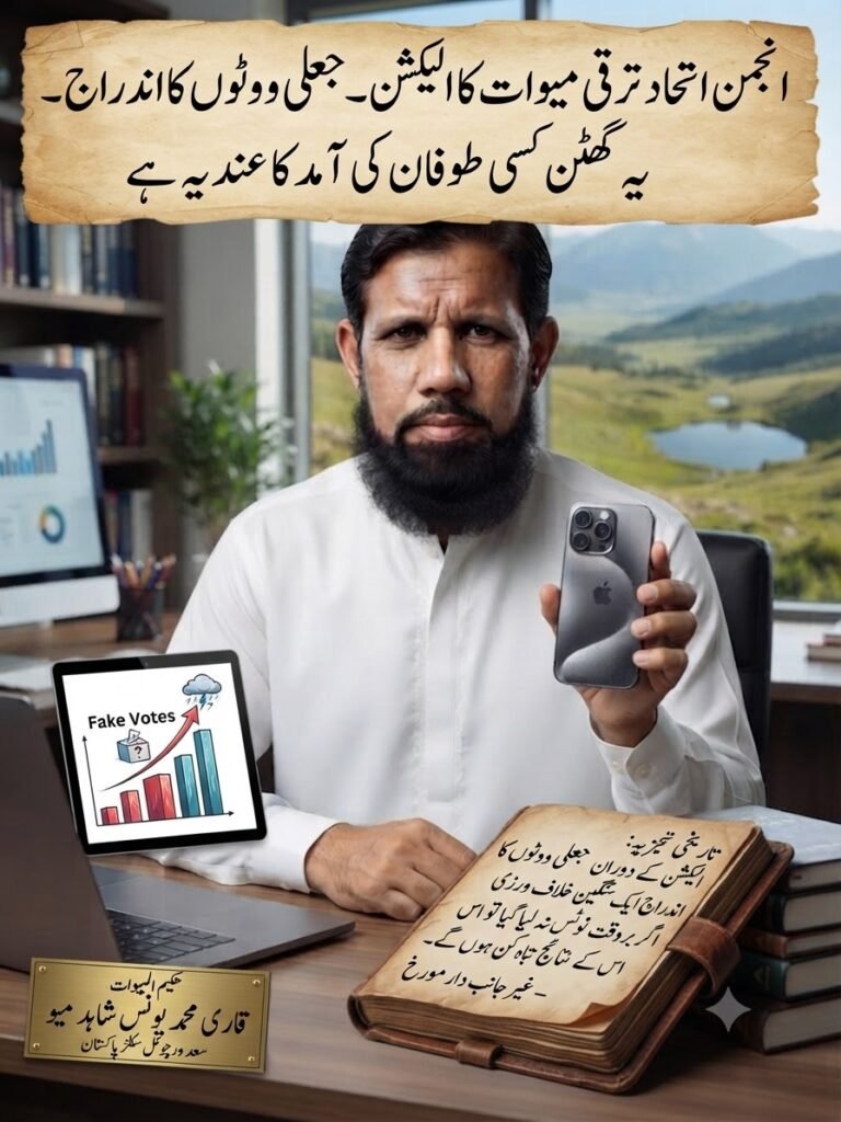انجمن اتحاد ترقی میوات کاالیکشن۔جعلی ووٹوں کا اندراج۔