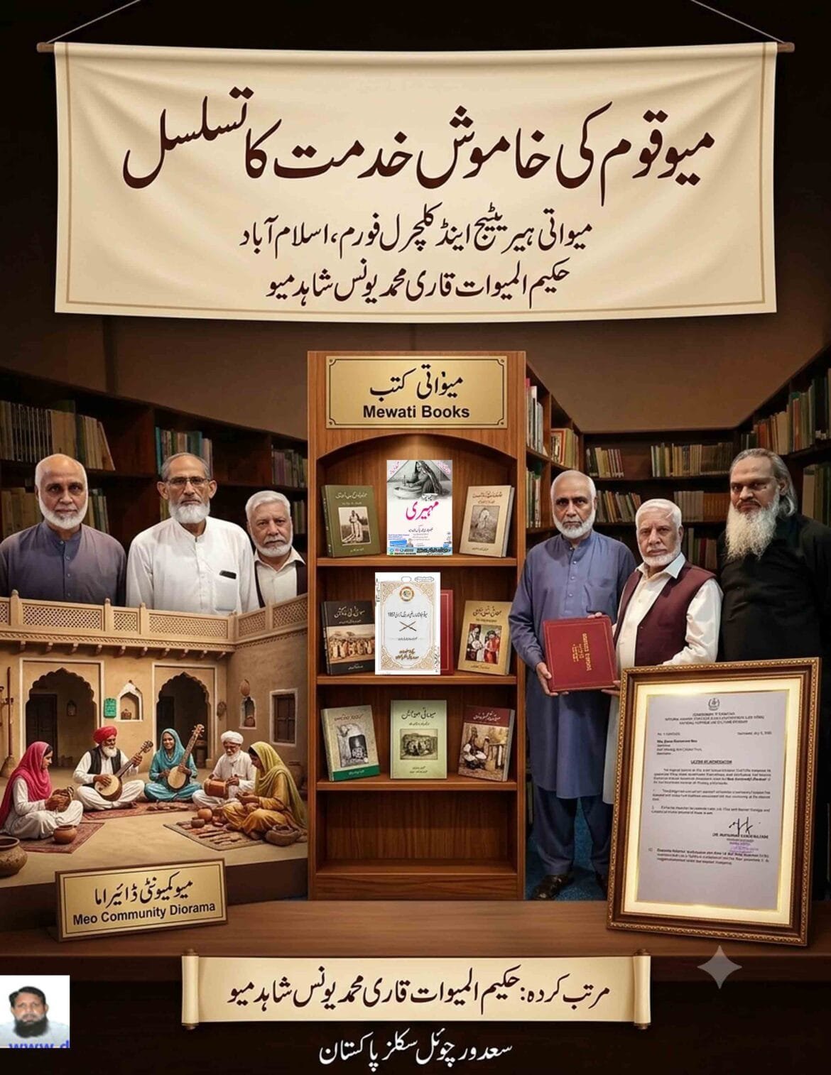 میو قوم کی خاموش خدمت کا تسلسل