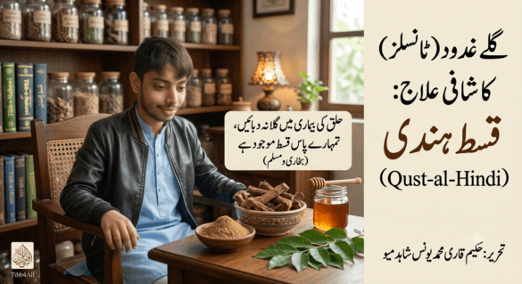گلے غدود یابگڑے ٹانسلز کا شافی علاج قسط ہندی تحریر حکیم قاری محمد یونس شاہد میو